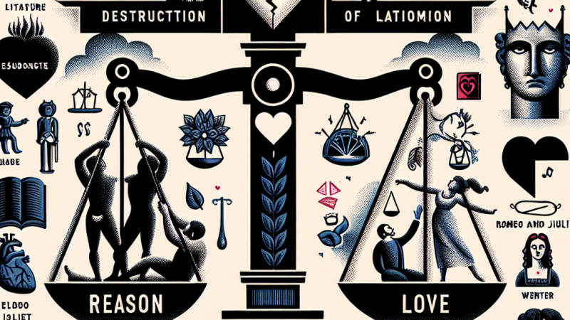 Czy w relacjach między ludźmi liczy się rozum czy miłość? Analiza na podstawie lektury obowiązkowej