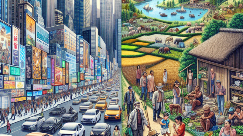 Czy warto mieszkać w dużym mieście, czy w małej miejscowości?