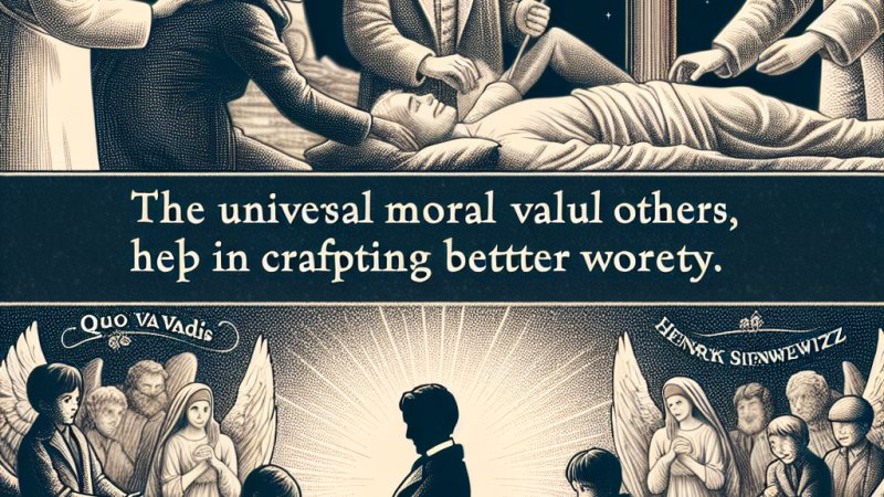 Czy warto nieść pomoc innym? - Analiza literacka