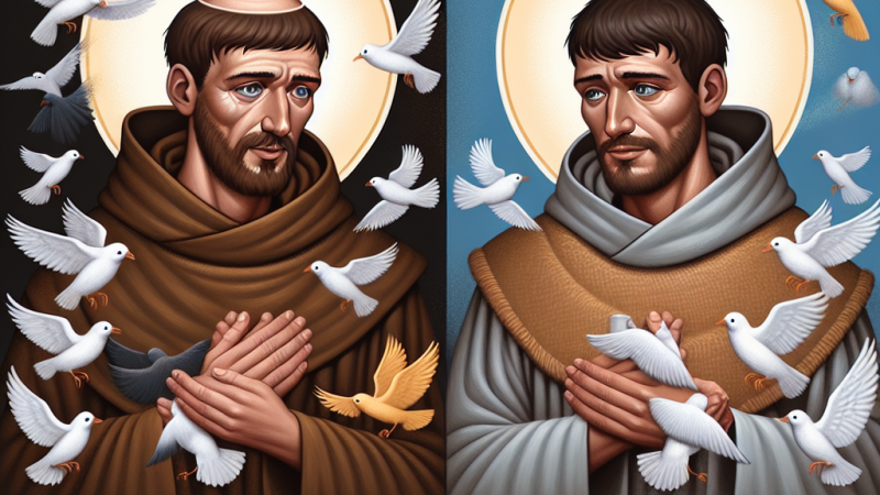 Czyja postawa jest ci bliższa: św. Franciszka czy św. Aleksego?