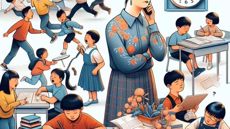 Czynniki utrudniające pracę nauczyciela na pierwszym etapie edukacyjnym