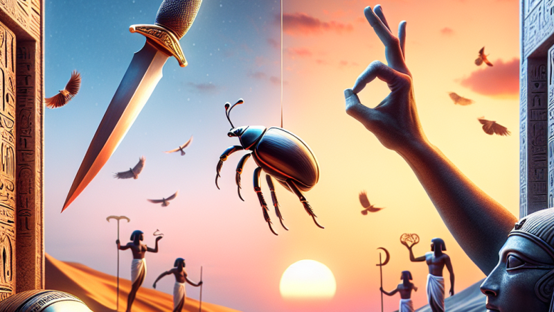 Decyzje o naszym życiu: Czy działamy z własnej woli, czy kieruje nami wyższa siła? Analiza na podstawie "Makbeta" oraz utworu "Z legend dawnego Egiptu"