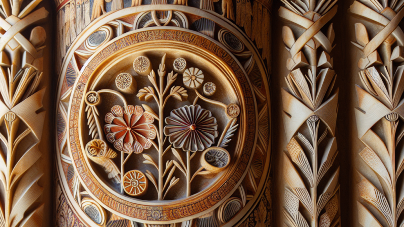 Dekoracje roślinne w świecie antycznym