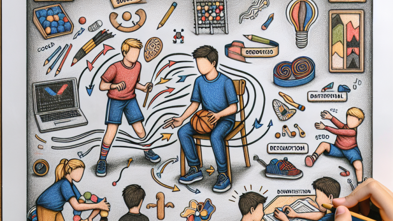 Diagnoza ucznia z dobrym poziomem motoryki dużej i małej, percepcji zmysłowej oraz zmiennym poziomem uwagi