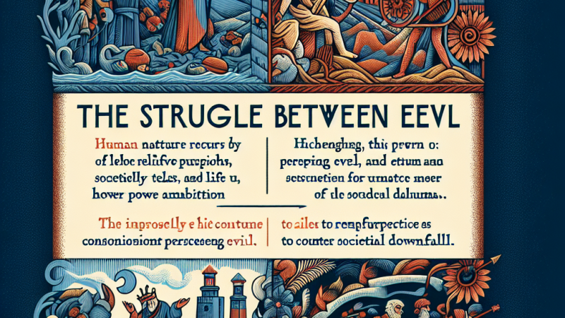 Dlaczego ludzie ulegają złu? Analiza z perspektywy Księgi Rodzaju oraz innych tekstów kultury