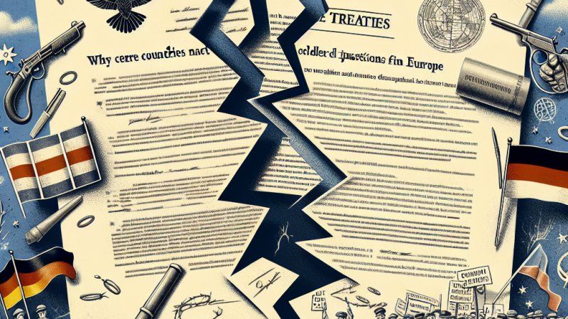 Dlaczego niektóre państwa nie pogodziły się z traktatami pokojowymi po I wojnie światowej?
