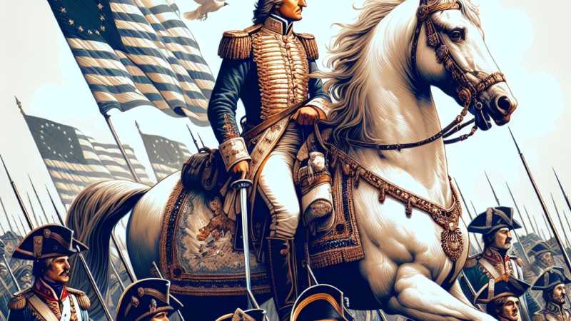 Dokonania Kazimierza Pułaskiego w czasie walk o niepodległość USA