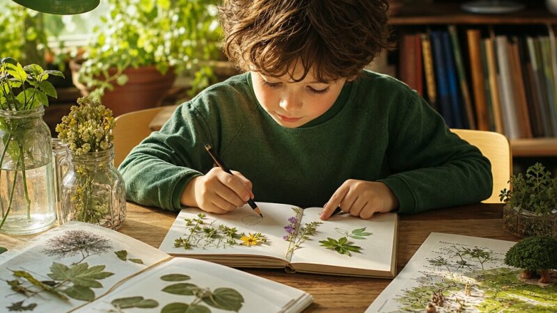 Dokumentowanie odkryć dziecka: zielnik, album i projekt edukacyjny