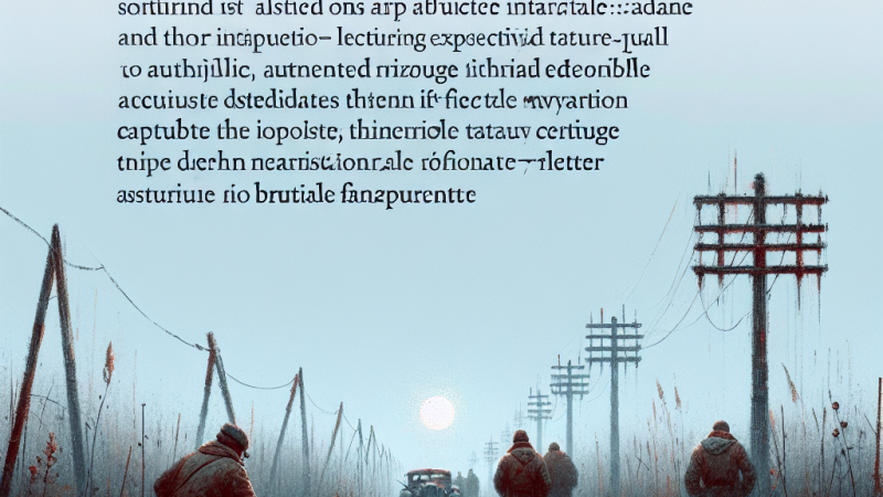 Droga donikąd - narracja i język utworu