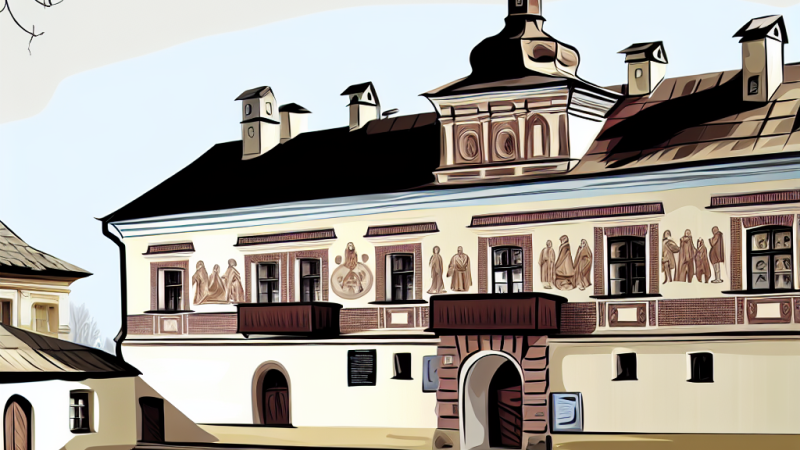 Dwór w Soplicowie jako ostoja polszczyzny i tradycji.