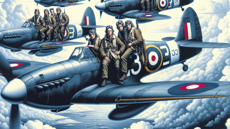 Dywizjon 303 - niezwyciężeni na niebie.