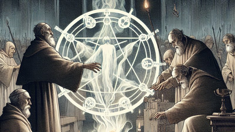 Dziady - opis obrzędu wywoływania duchów