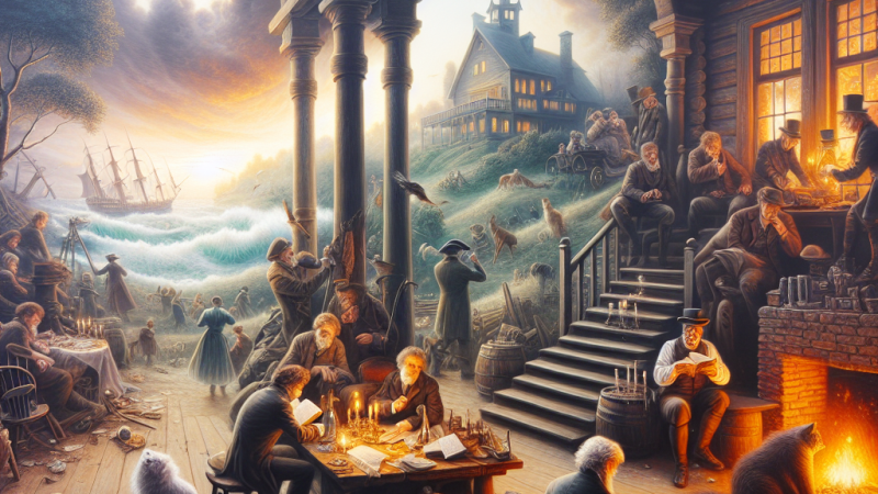 "Dziady" cz. IV - motywy literackie