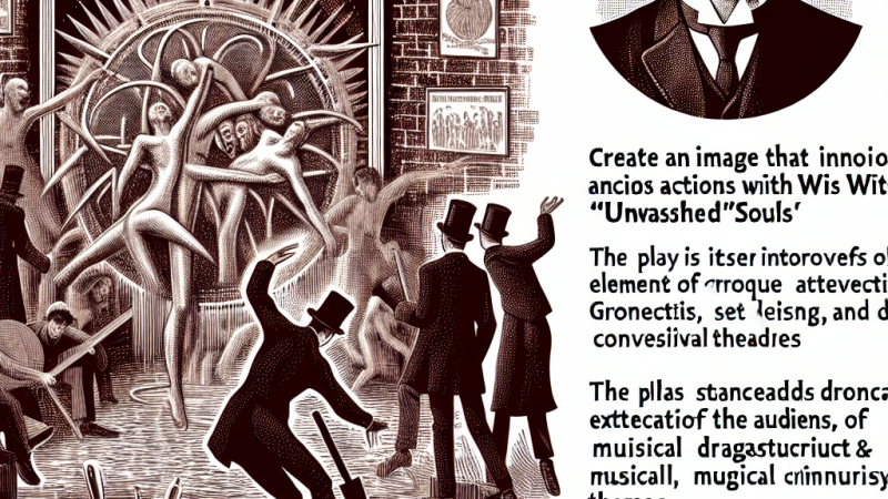 Działania innowacyjne w ramach spektaklu Witkacego "Niemyte dusze"