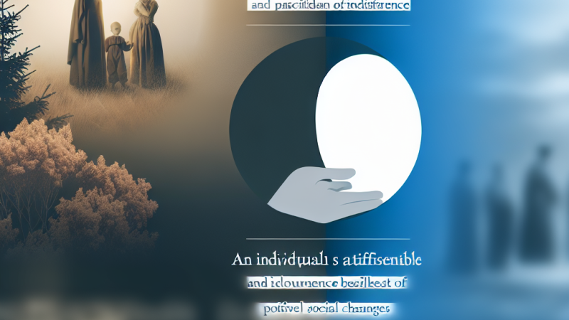 Działanie, odpowiedzialność a bierność i obojętność. Postawa człowieka wobec spraw narodowych i społecznych jego czasów – analiza na podstawie powieści "Nad Niemnem" i opowiadania "Rozdziobią nas kruki, wrony…"