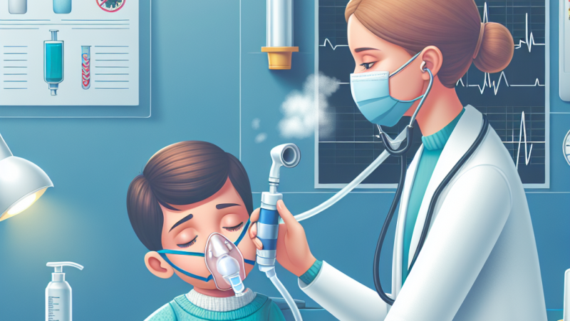 Dziecko z zapaleniem oskrzeli: 5 problemów pielęgniarskich, cel interwencji, interwencje i ocena ich efektywności
