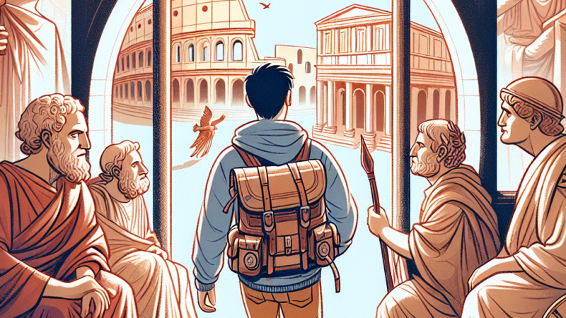 Dzień z Quo vadis: Opis spotkania z bohaterem powieści Henryka Sienkiewicza