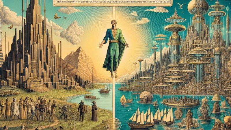 Eldorado Woltera, a Nipu Krasickiego – porównanie utopi.