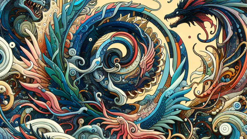 Elementy fantastyczne w kreacji świata przedstawionego.