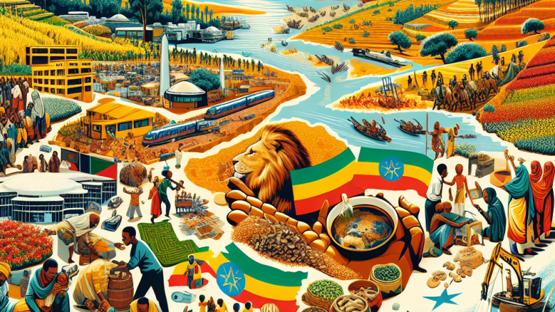 Etiopia: Położenie, klimat, turystyka, gospodarka, polityka i krajobraz.