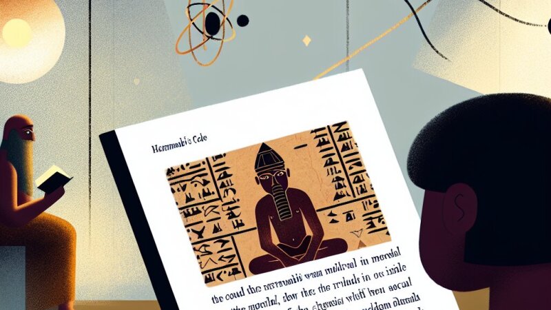 Etyka w kodeksie Hammurabiego: moralność czy kontrola społeczna?