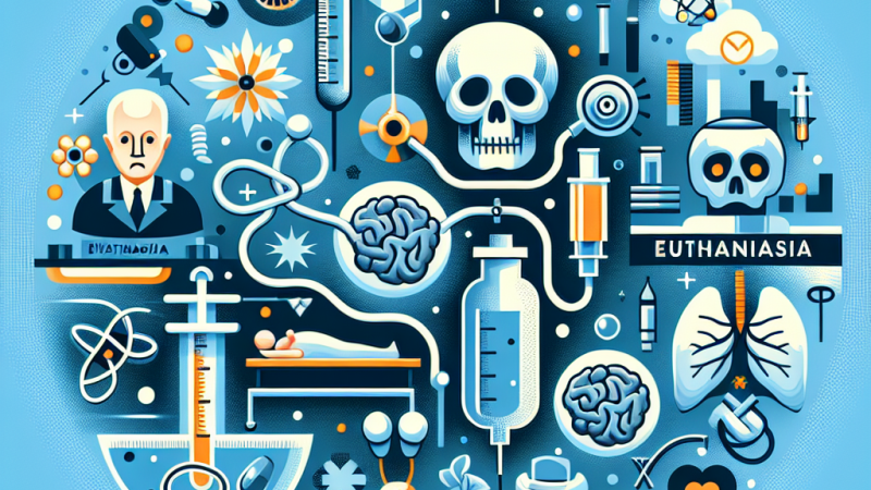 Eutanazja - kontrowersyjny temat współczesnej bioetyki.