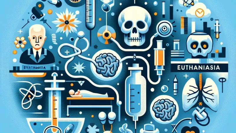 Eutanazja - kontrowersyjny temat współczesnej bioetyki.