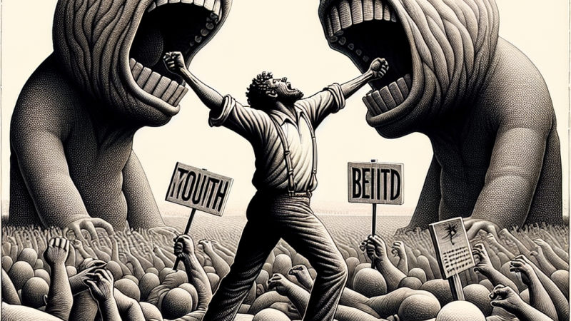 Ferdydurke – walka Józia z „gębą” i „pupą”