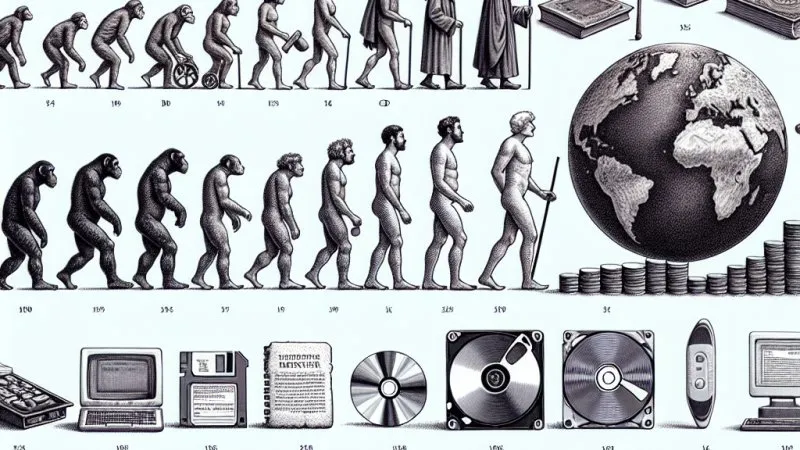 Fizyka nośników informacji: Od glinianych tablic po komputery kwantowe