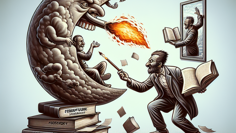 Funkcja ironii w obrazie świata przedstawionym w literaturze. Odwołaj się do "Ferdydurke", twórczości Wisławy Szymborskiej, a także uwzględnij inny utwór literacki i kontekst.