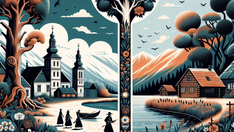 Funkcja przyrody w dziełach literackich: "Pan Tadeusz" i "Giaur".