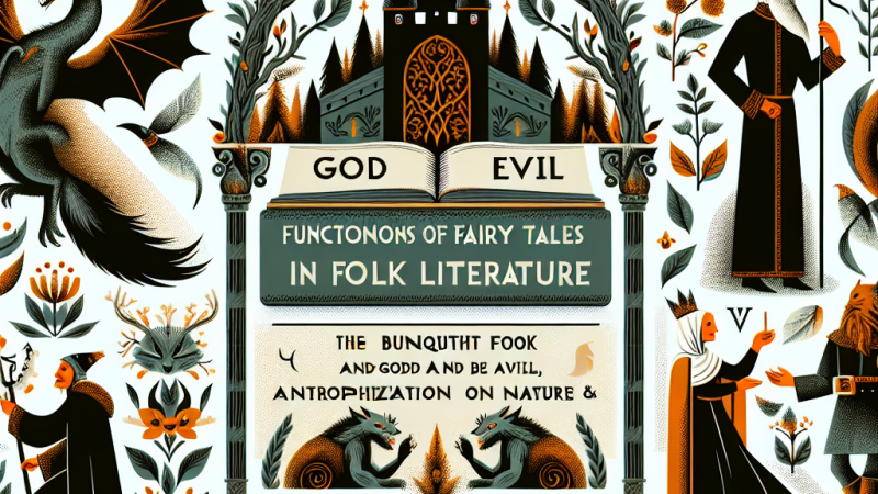 Funkcje baśni w literaturze ludowej