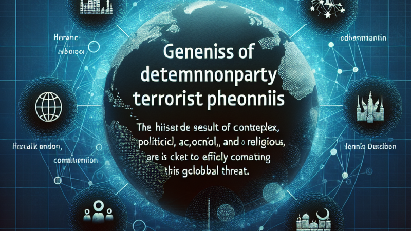 Geneza i determinanty współczesnych zjawisk terrorystycznych