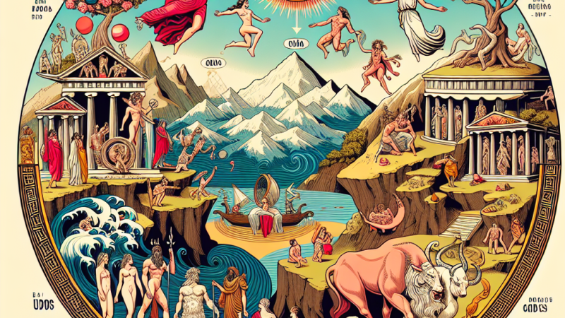 Geneza świata i pierwsze istoty w mitologii