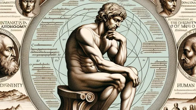 Giovanni Pico della Mirandola: :O godności człowieka" antropocentryzm