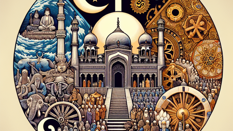 Główne religie świata - charakterystyka, zasady, obszar występowania, liczba wyznawców.