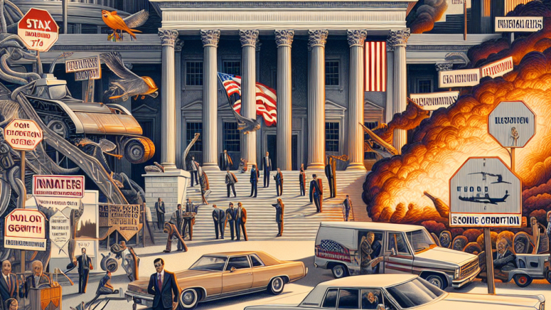 Gospodarka USA w latach 70. XX wieku oraz polityka Ronalda Reagana