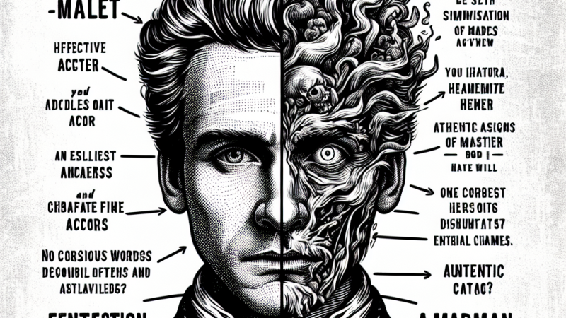 Hamlet - szaleniec czy dobry aktor?