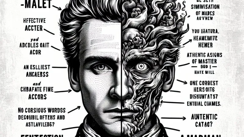 Hamlet - szaleniec czy dobry aktor?