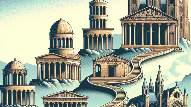 Historia budownictwa w Europie: Architekturę Grecji, Romanizm i Gotyk