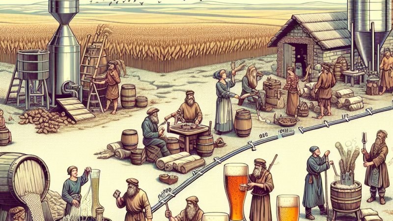Historia piwa i piwowarstwa: Od początków do współczesności