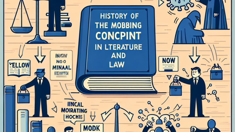 Historia pojęcia mobbingu: Ewolucja w literaturze i prawie