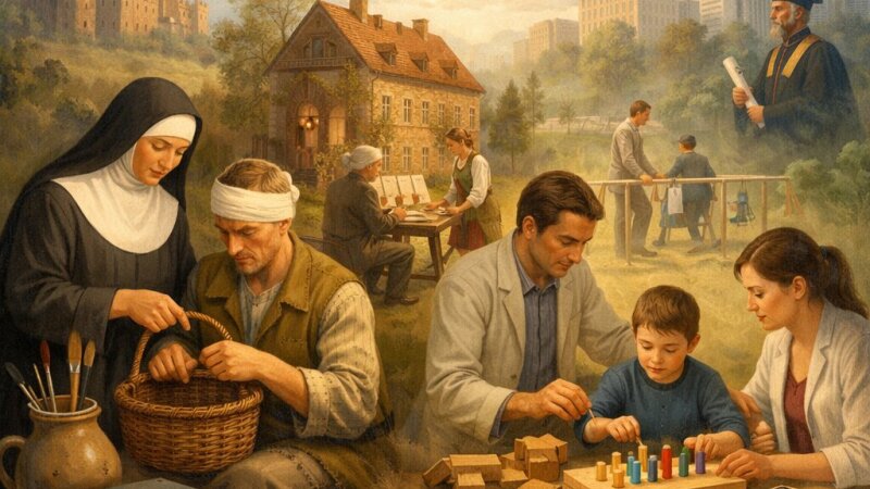 Historia terapii zajęciowej