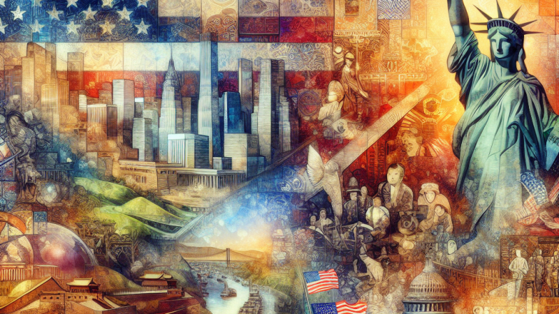 Historia USA i Chin I tego jak stały się światowymi potęgami.