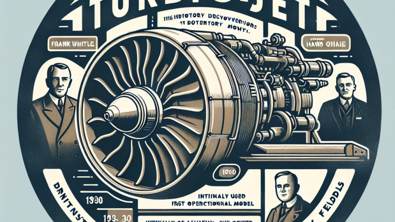 Historia wynalazku silnika turboodrzutowego.