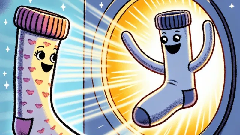 „Historia zagubionej skarpetki”