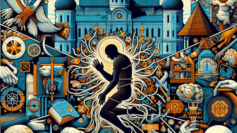 Ilość poświęceń człowieka dla innych na podstawie "Zbrodni i Kary" Fiodora Dostojewskiego w wybranym kontekście