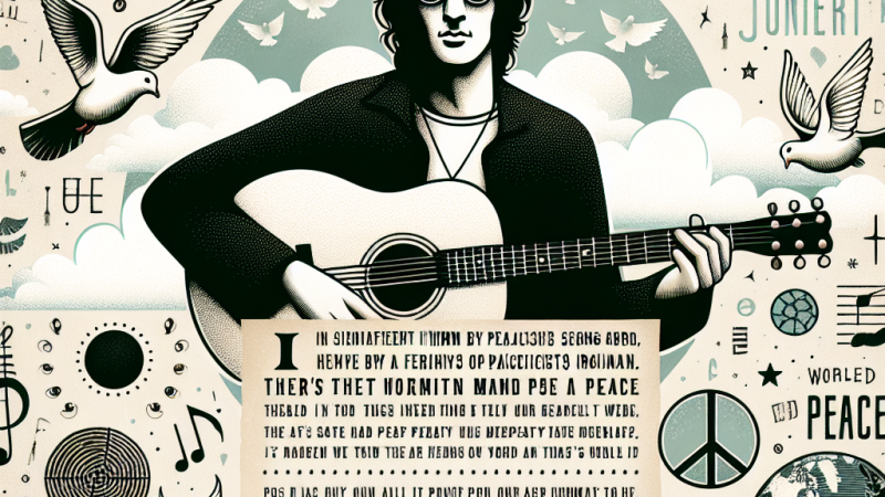 „Imagine” Johna Lennona – utwór, który chciałabym ocalić od zapomnienia