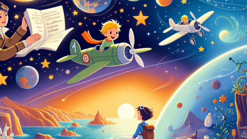 Inne, bardziej optymistyczne zakończenie lektury "Mały książę"