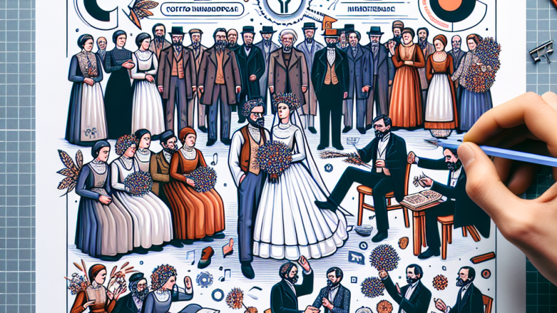 Inteligencja i chłopi w Weselu S. Wyspiańskiego - analiza z odwołaniem do innych utworów literackich